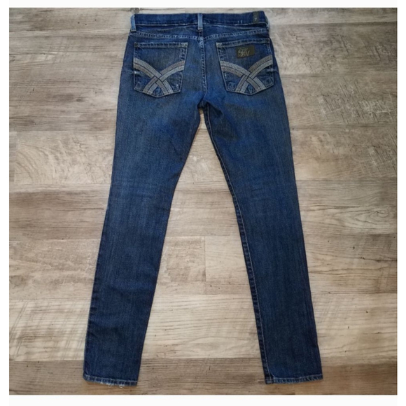 7 For All Mankind Women's Super Skinny Jeans Size 26 - Picture 5 of 12